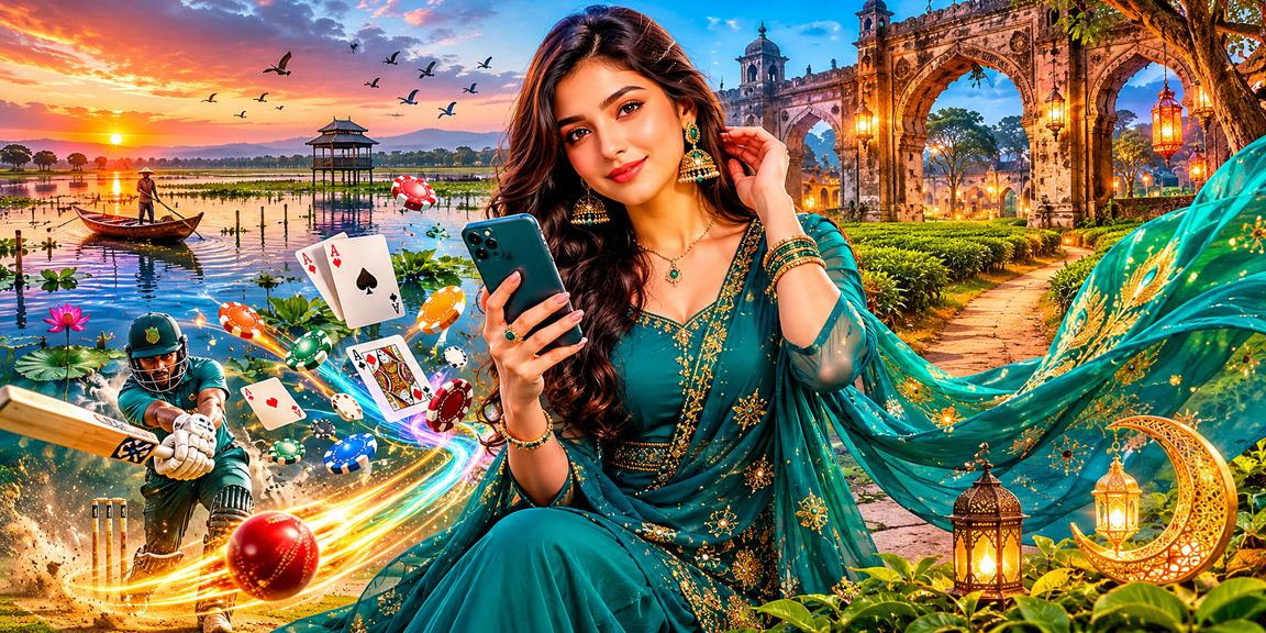 বাংলাদেশের ঈদ উৎসবে ক্রিকেট বেটিং করছেন একজন সমর্থক